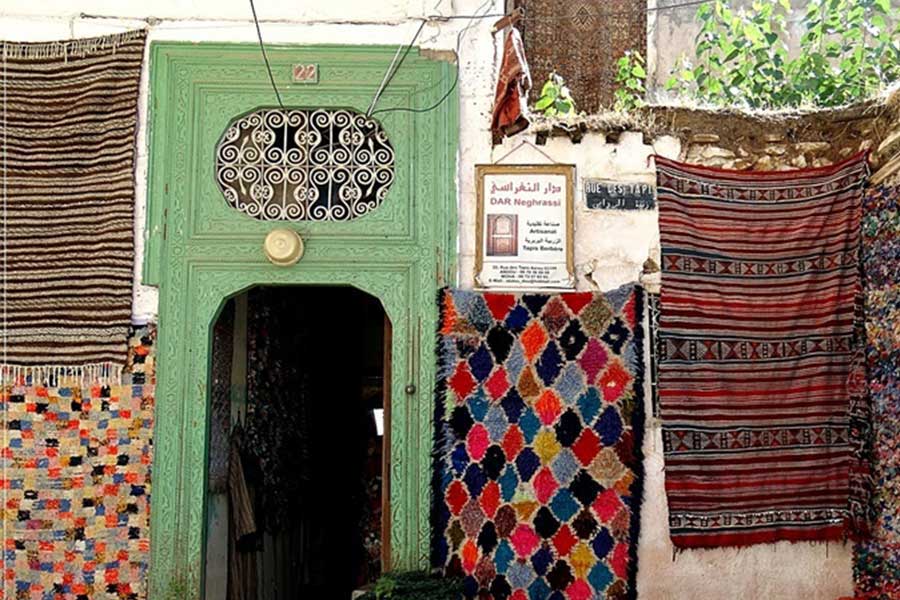 tapis-berbere-ancienne-medina-azrou